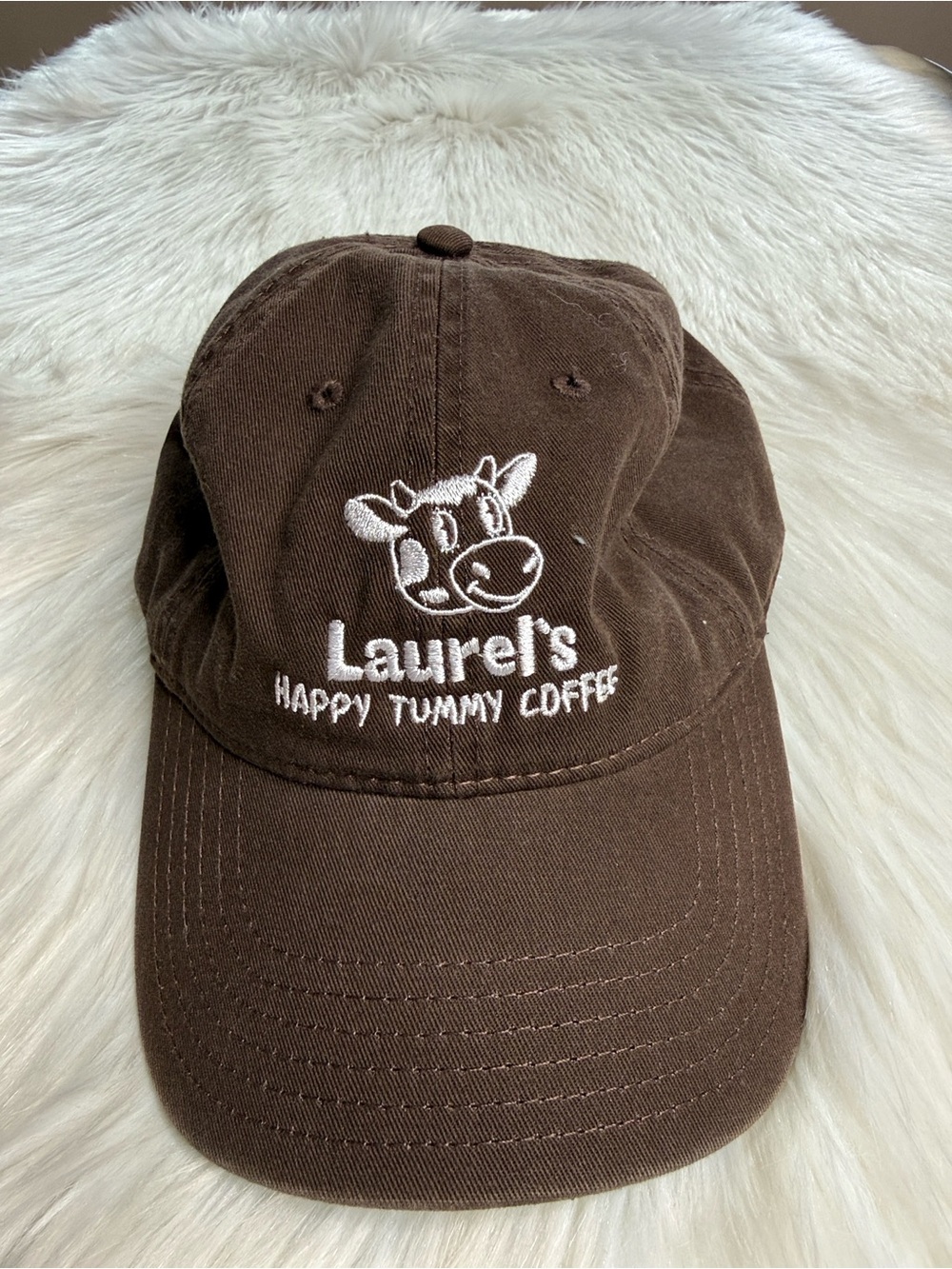 Brown Cow Coffee Themed Unisex Dad Hat
